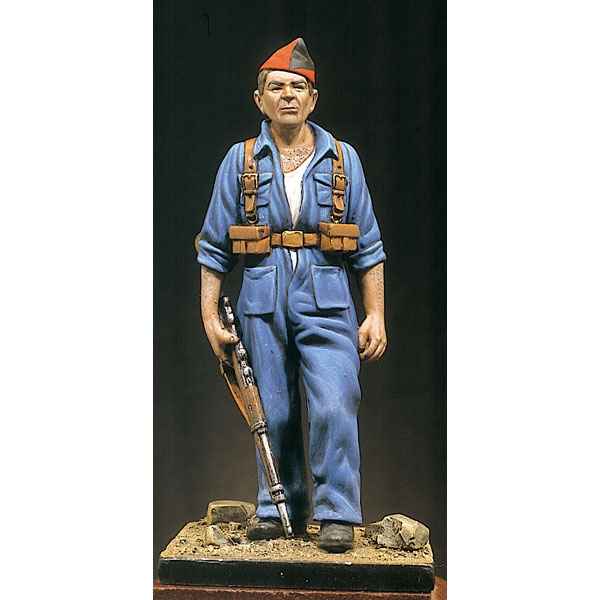 Figurine - Kit a peindre Milicien en 1936 - KSE-016