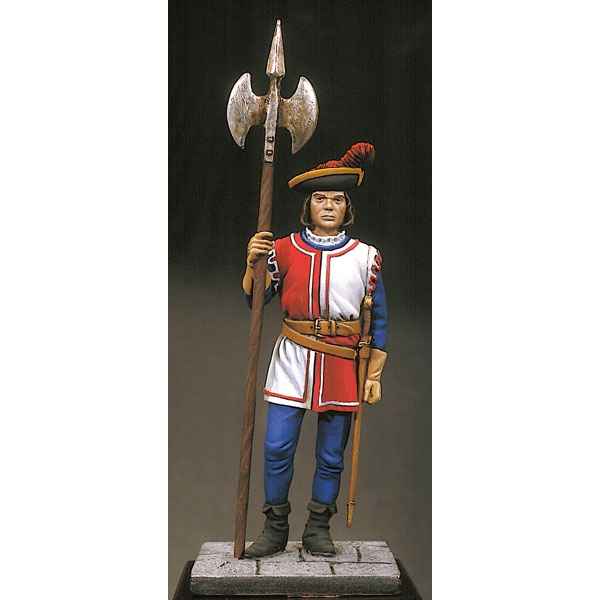 Figurine - Kit a peindre Hallebardier  Fernand le Catholique en 1504 - KSE-018