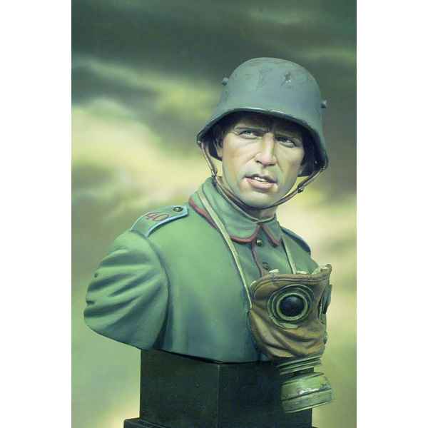 Figurine - Kit a peindre Buste  Stormtrooper  soldat allemand en 1916 - S9-B19