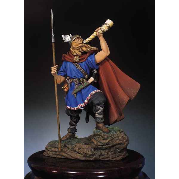 Figurine - Kit a peindre Guerrier viking en 900 - SM-F21