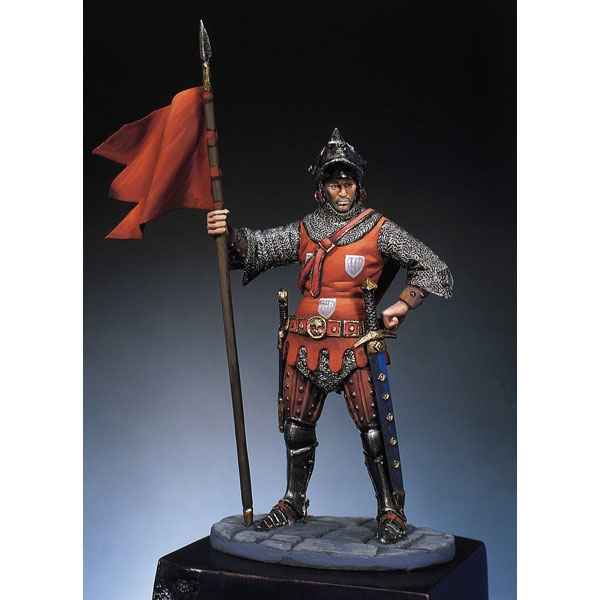 Figurine - Chevalier français en 1350 - SM-F36