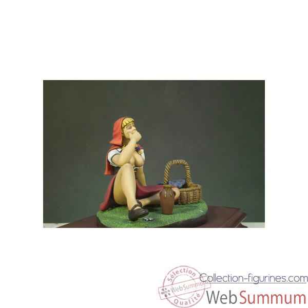 Figurine - Kit a peindre Le Petit Chaperon rouge - G-008