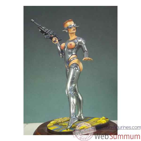 Figurine - Kit a peindre Cybergirl - G-018