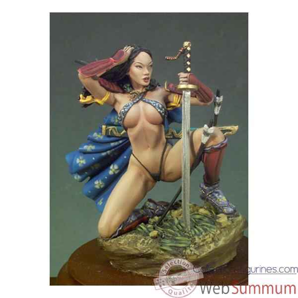 Figurine - Kit a peindre Fille samourai - G-040