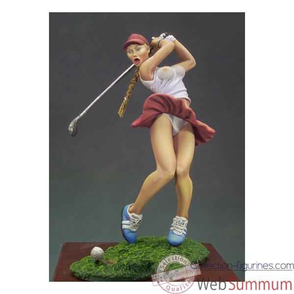 Figurine - Kit a peindre Joueuse de golf  - G-042