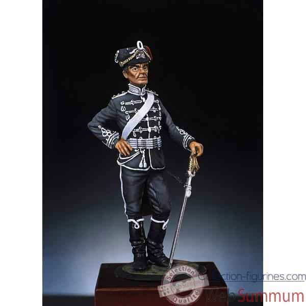 Figurine - Kit à peindre Hussard de la mort  Prusse  - S3-F6