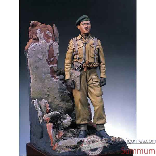 Figurine - Kit a peindre Officier de marine britannique en 1943 - S5-F15