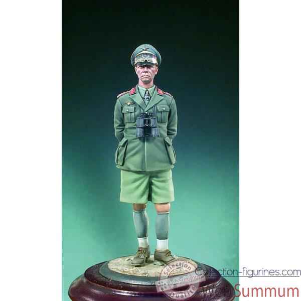 Figurine - Kit a peindre Rommel  en aout 1942 - S5-F45