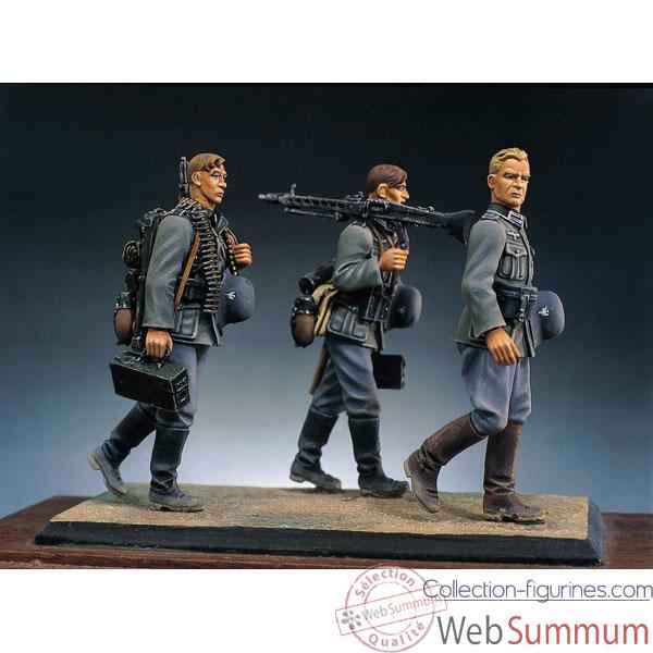 Figurine - Kit a peindre Bataillon d'infanterie allemande en marche II - S5-S2