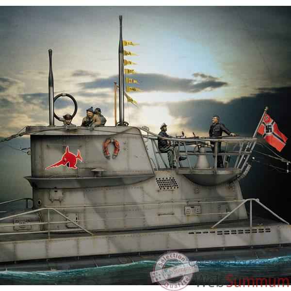 Figurine - Kit à peindre U-Boat VII C  Loup des mers - S5-S9