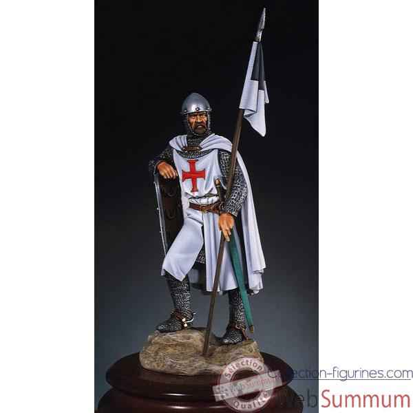 Figurine - Chevalier de l'ordre des Templiers en 1150 - S8-F1