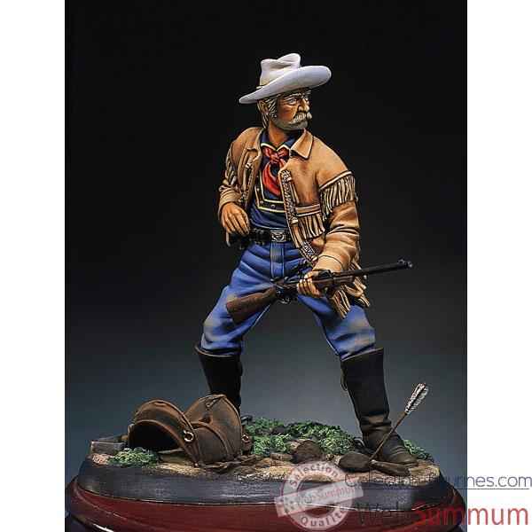 Figurine - Kit a peindre Officier de cavalerie E.-U. en 1876 - S8-F10