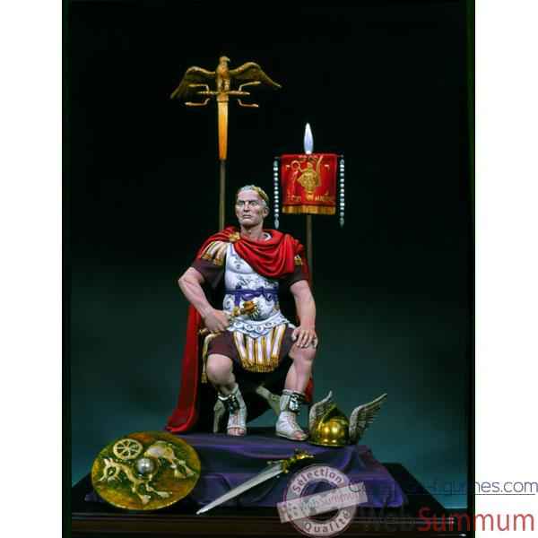 Figurine - Kit a peindre Jules Cesar dans les guerres des Gaules en 52 av. J.-C. - S8-F30