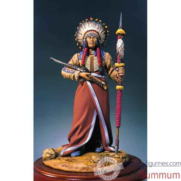 Figurine - Kit a peindre Chef sioux - S4-F19