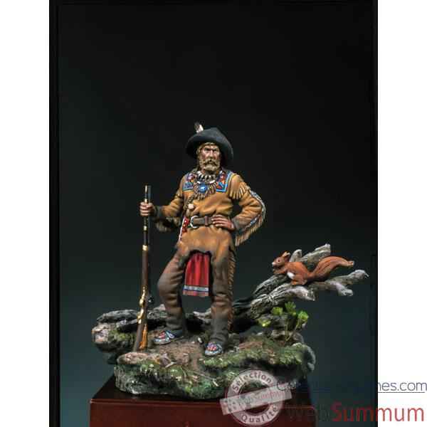 Figurine - Kit a peindre Trappeur  1840 - S4-F23