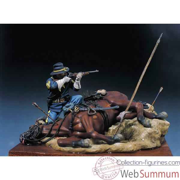 Figurine - Kit à peindre Homme abattu en 1876 - S4-S7