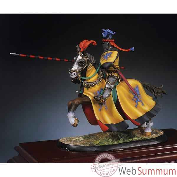 Video Figurine - Kit a peindre Le chevalier du Dragon en 1350 - SG-F018