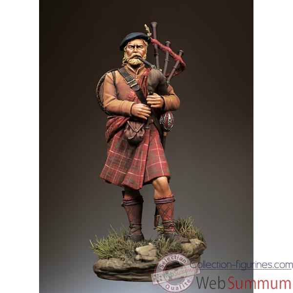 Figurine - Joueur de cornemuse ecossais en 1690 - SG-F082