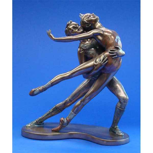 Figurine Parastone Couple bronze Pas de deux -WU74220