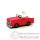 Figurine Plastoy Bibendum en voiture rouge - 68218
