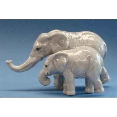 Figurine animaux Elephants Sel et Poivre 93975