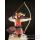 Figurine Samourai peinte Gilles Carda Kyudo Murier -176C