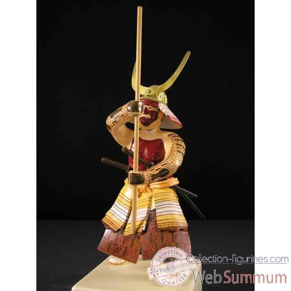 Figurine Samourai peinte Gilles Carda Jo Torse Nu -145C