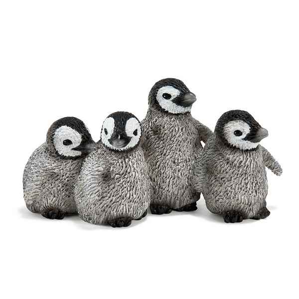 Figurine Schleich Animaux Arctique et Antarctique Bébés pingouin -14618