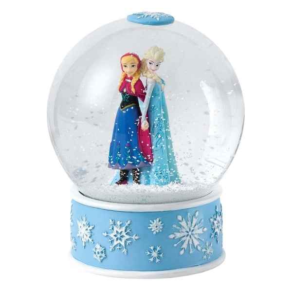 Anna et elsa boule a neige Figurines Disney Collection -A27142 -1