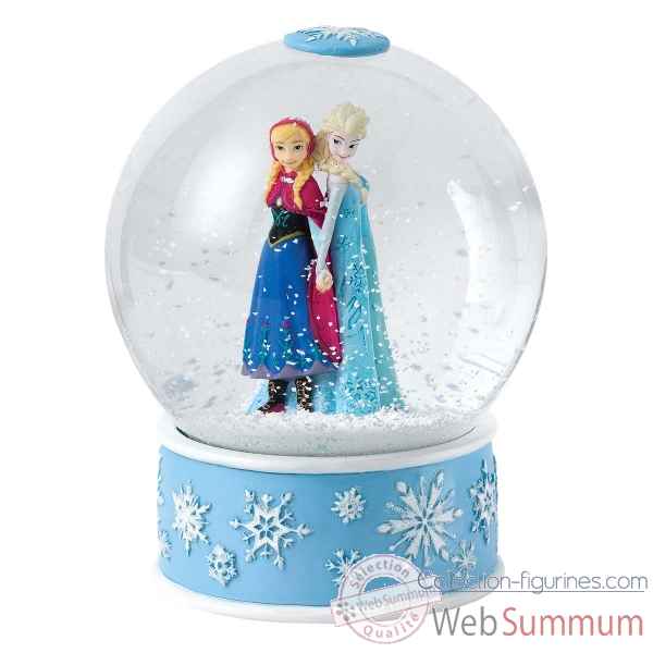 Anna et elsa boule a neige Figurines Disney Collection -A27142