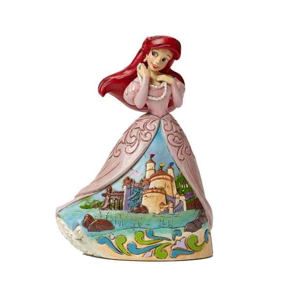 Statuette Ariel en robe chateau Figurines Disney Collection -4045241 -1