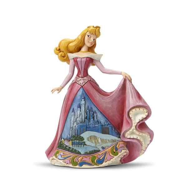 Statuette Aurore en robe chateau Figurines Disney Collection -4045242 -1