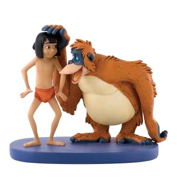 Statuette Be like you mowgli & louie Figurines Disney Collection -A27146 -1