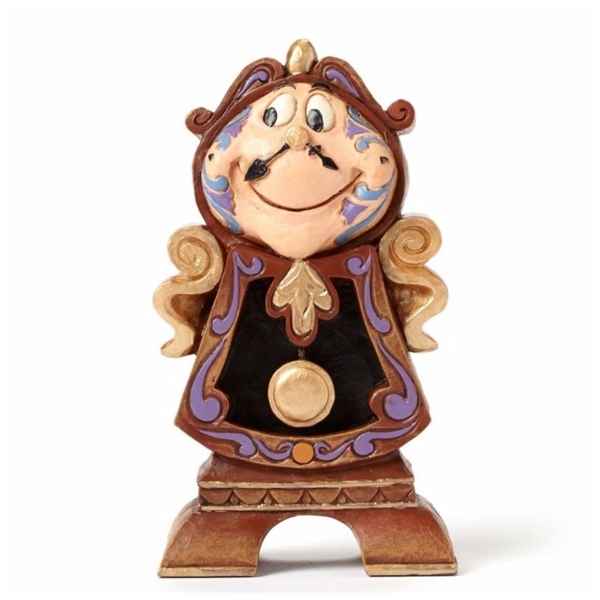 Figurine keeping watch (cogsworth) collection disney trad -4049621 -1