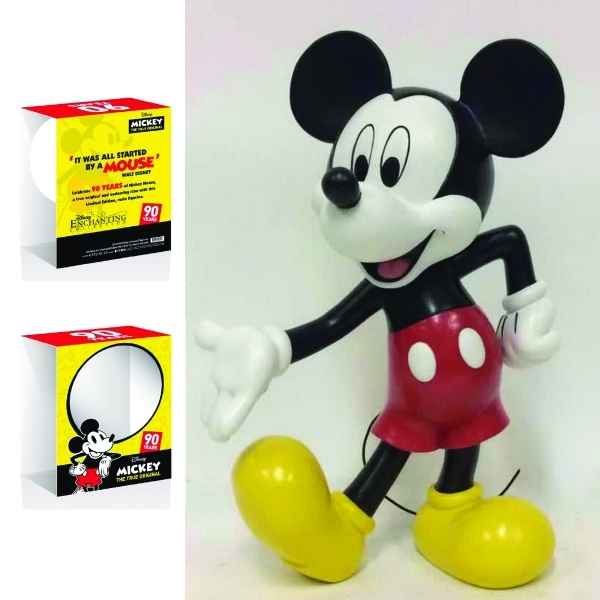 Figurine mickey mouse 90th birthday ltd edition fce spain italy collection disney enchante -A29143 -1