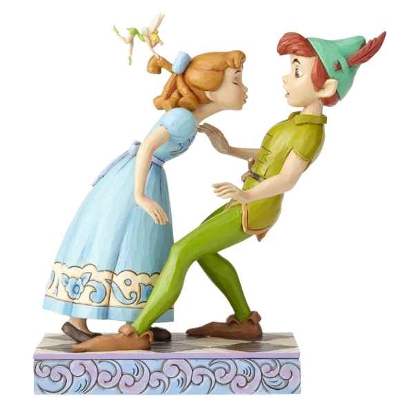 Figurine peter & wendy 65th anniversary piece collection disney trad -4059725 -1