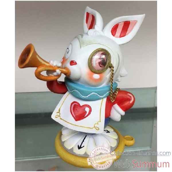Figurine white rabbit collection disney miss mindy -6001037