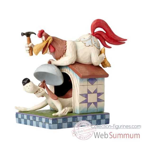 Statuette Foghorn leghorn et dawg Figurines Disney Collection -4052815
