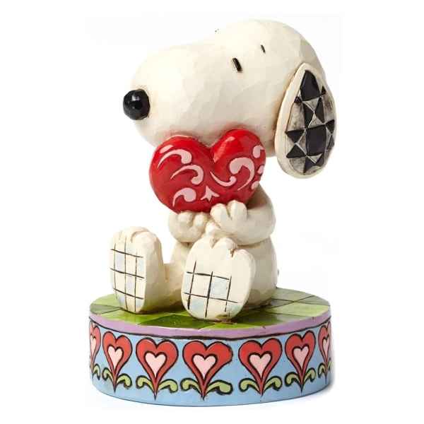 Statuette I love you - snoopy with heart Figurines Disney Collection -4049396 -1