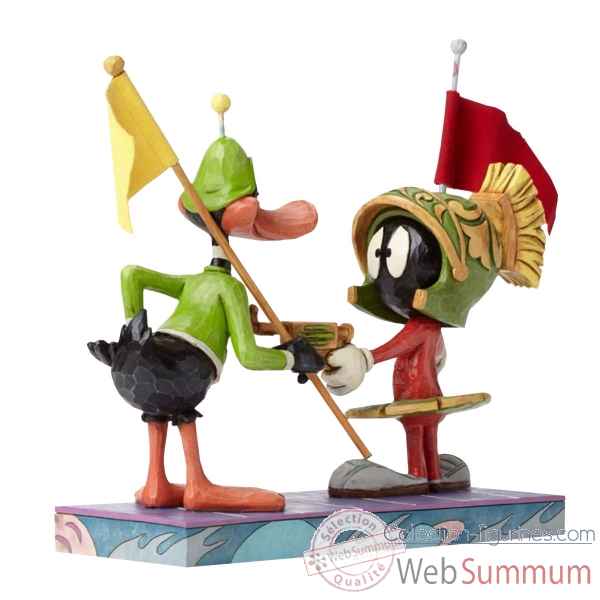 Statuette Marvin the martian et daffy duck Figurines Disney Collection -4049388