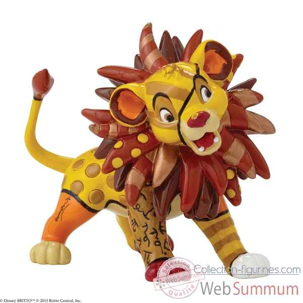Mini figurine simba le lion disney britto -4049380