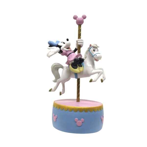 Statuette Minnie mouse carousel musical Figurines Disney Collection -A28073 -1
