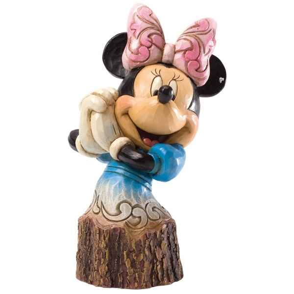 Minnie (wood carved) Figurines Disney Collection -4033289 -1