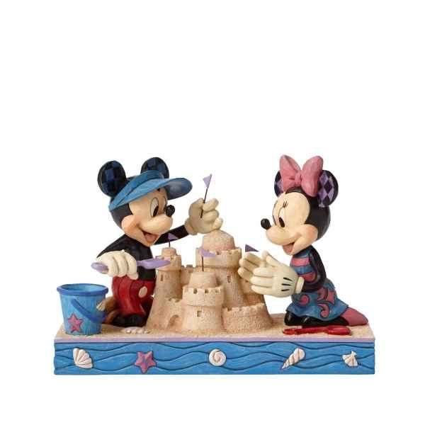 Statuette Seaside sweethearts mickey & minnie mouse Figurines Disney Collection -4050413 -1