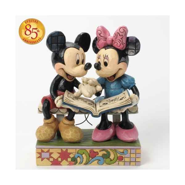 Sharing memories mickey & minnie mouse 85th anniversary Figurines Disney Collection -4037500 -1