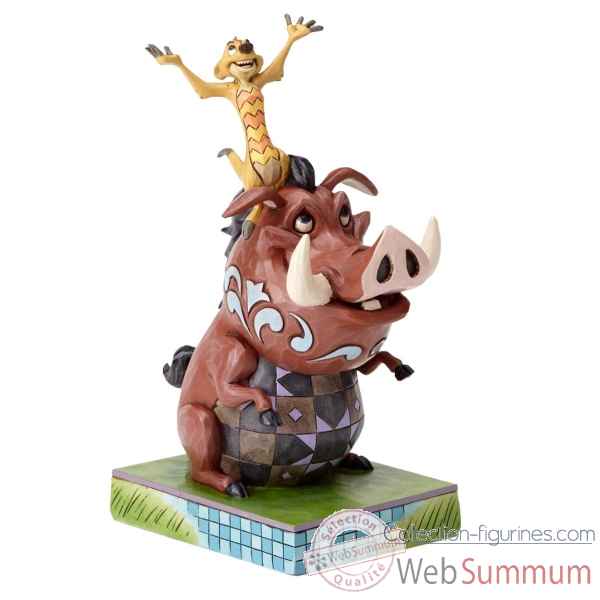 Statuette Timon et pumba hakuna matata Figurines Disney Collection -4054281