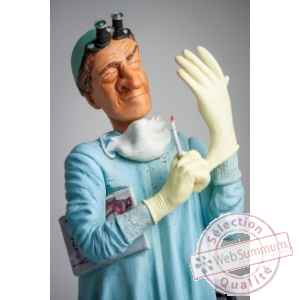 Figurine medecine grande statuette le chirurgien Forchino -FO85548 -1