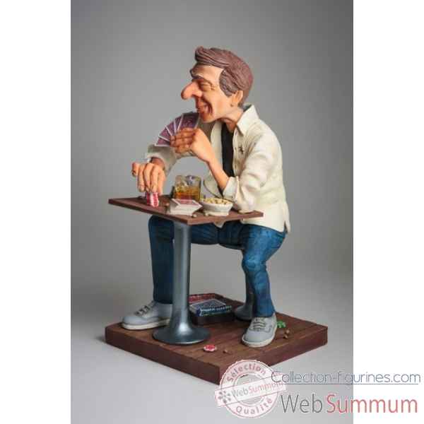 Figurine mr. pokerface Forchino -FO85545 -1