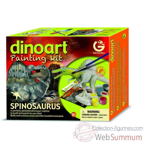 Gw dinoart painting kit - spinosaurus Geoworld -CL299K