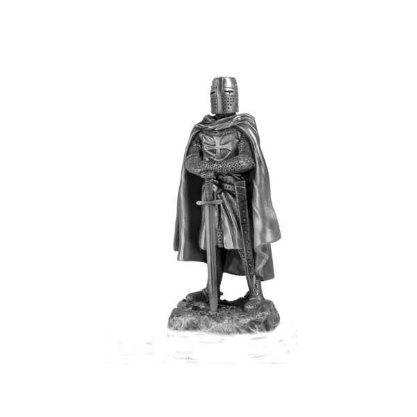 Figurine chevalier du temple les etains du graal ma090